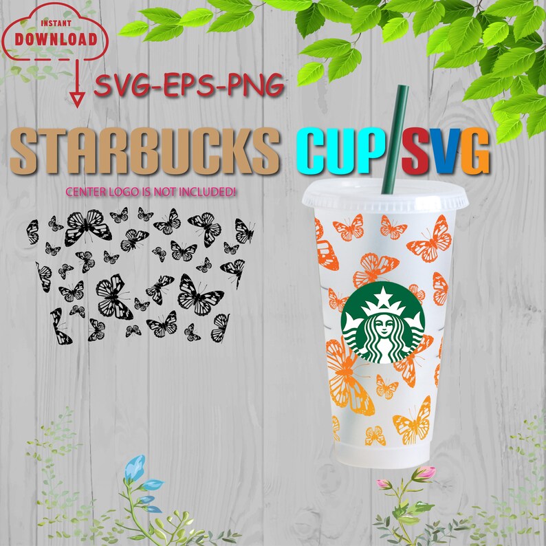 Free Free 173 Butterfly Svg For Starbucks Cup SVG PNG EPS DXF File