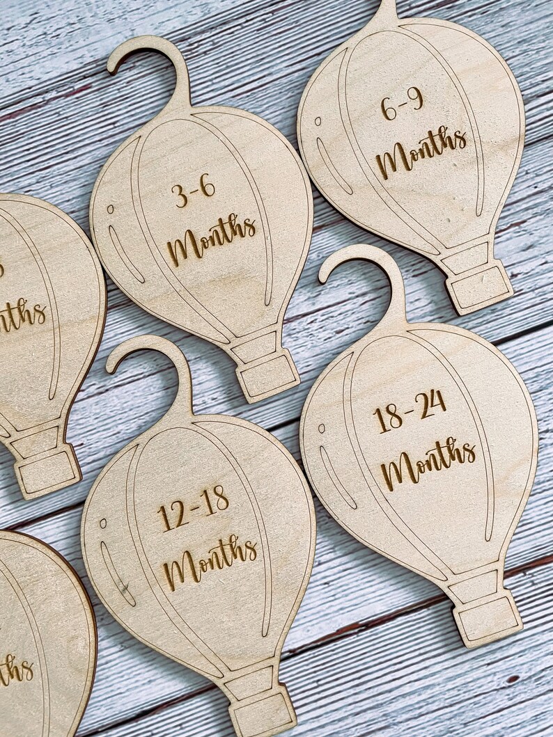 Hot Air Balloon Nursery Hangers Etsy