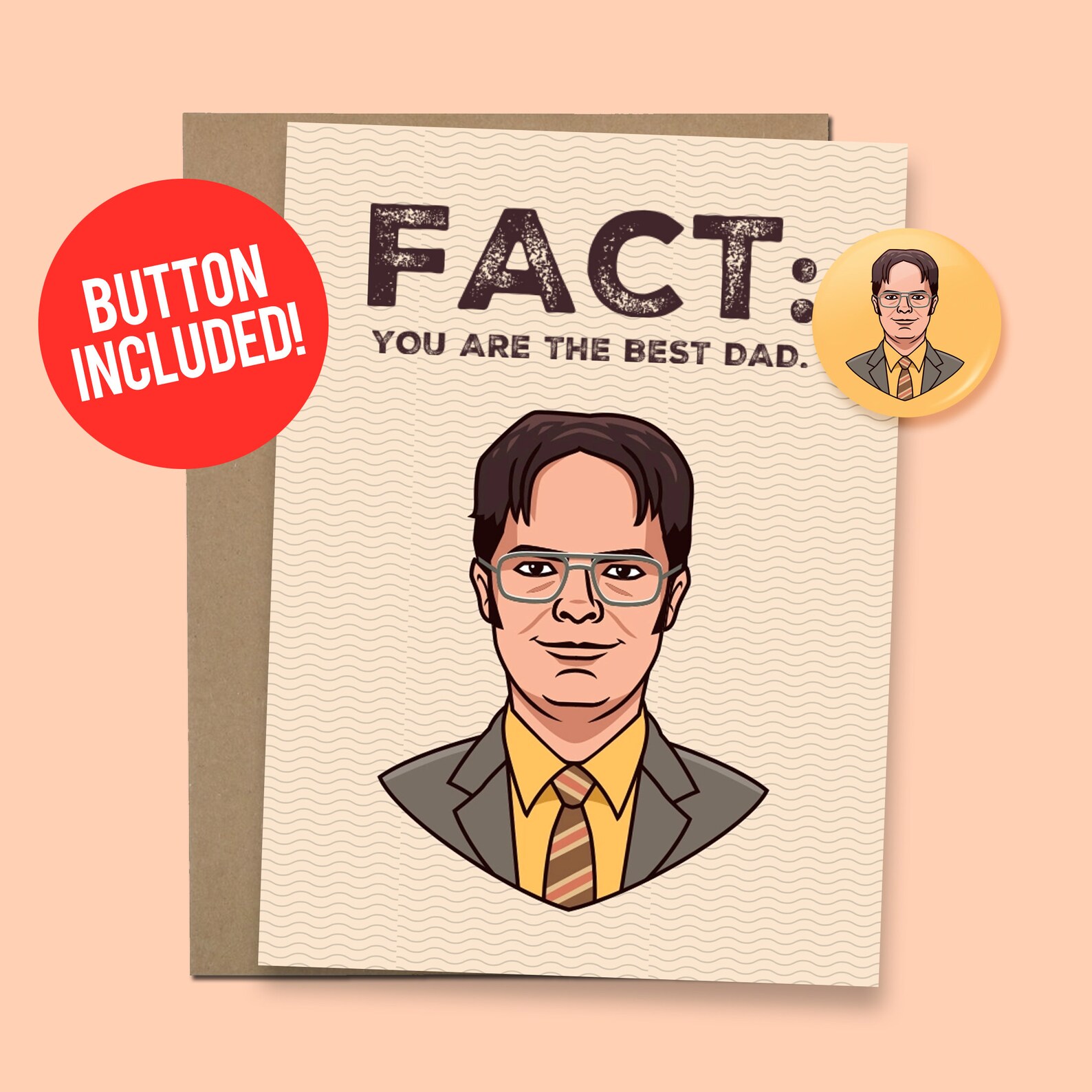 The Office Fathers Day Card for Dad or Husband Dwight Etsy