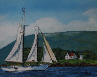 Sailing Penobscot Bay