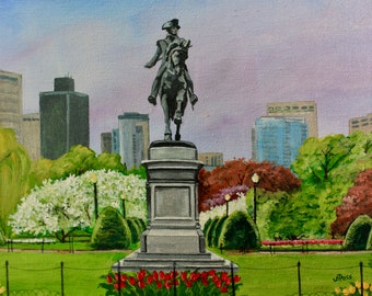 Boston George Washington Statue