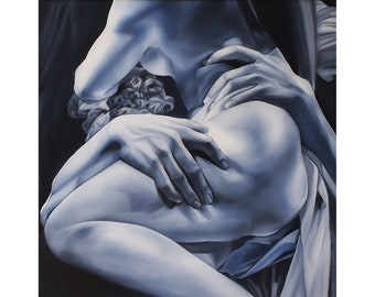 Hold me,  Bernini - Fine Art Oil Painting Print