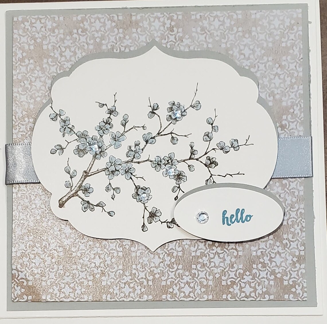 Handmade - Elegant Square - All Occasion Cards - Blank Inside - Etsy
