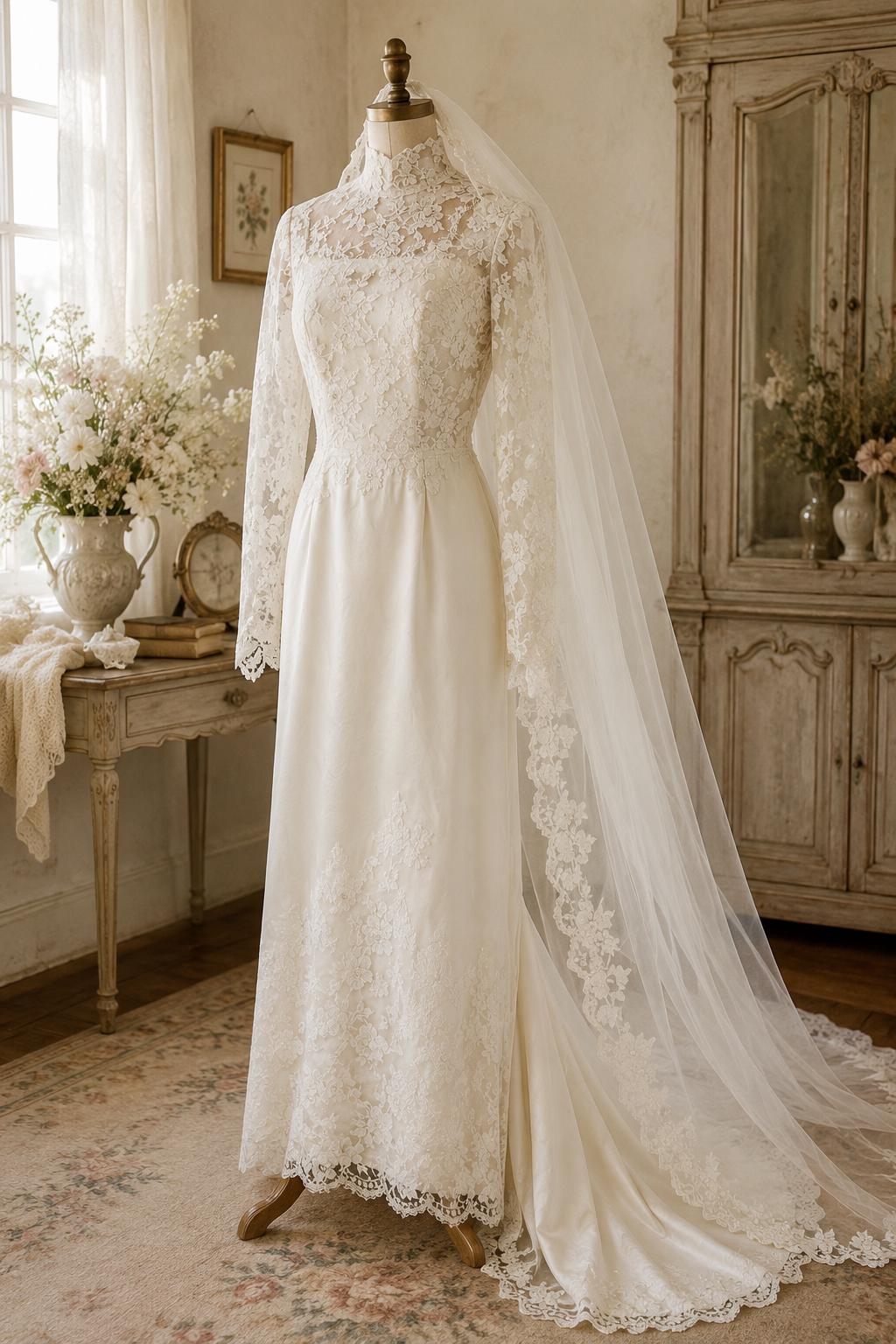 60s wedding dress - Etsy 日本