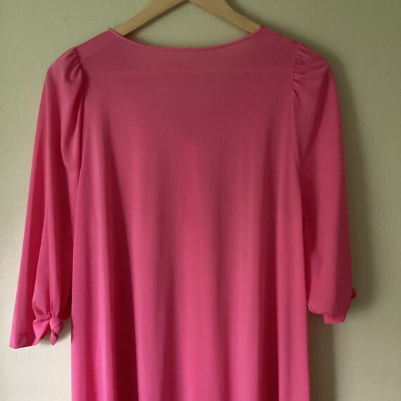 Barbie Nightgown Vintage 60's Hot Pink Nightgown - image 9