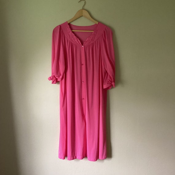 Barbie Nightgown Vintage 60's Hot Pink Nightgown - image 5