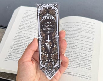 Dark Romance Bookmark - Gothic Bookmark - Morally Grey Bookmark - Spicy BookTok Bookmark - Choose Your Design
