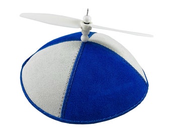 Yamakopter | Blue & White, the Perfect Jewish Gift for Hanukkah and more!