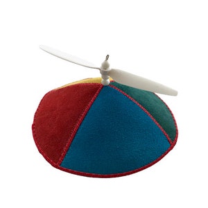 Yamakopter | The Original Novelty Kippah with a Spinning Propeller, the Perfect Jewish Gift for Hanukkah and Rosh Hashanah!