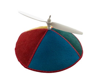 Yamakopter | The Original Novelty Kippah with a Spinning Propeller, the Perfect Jewish Gift for Hanukkah and Rosh Hashanah!