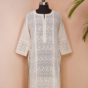 Cotton net kurtis cheap