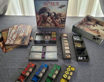 Auztralia Board Game - Insert Organizer