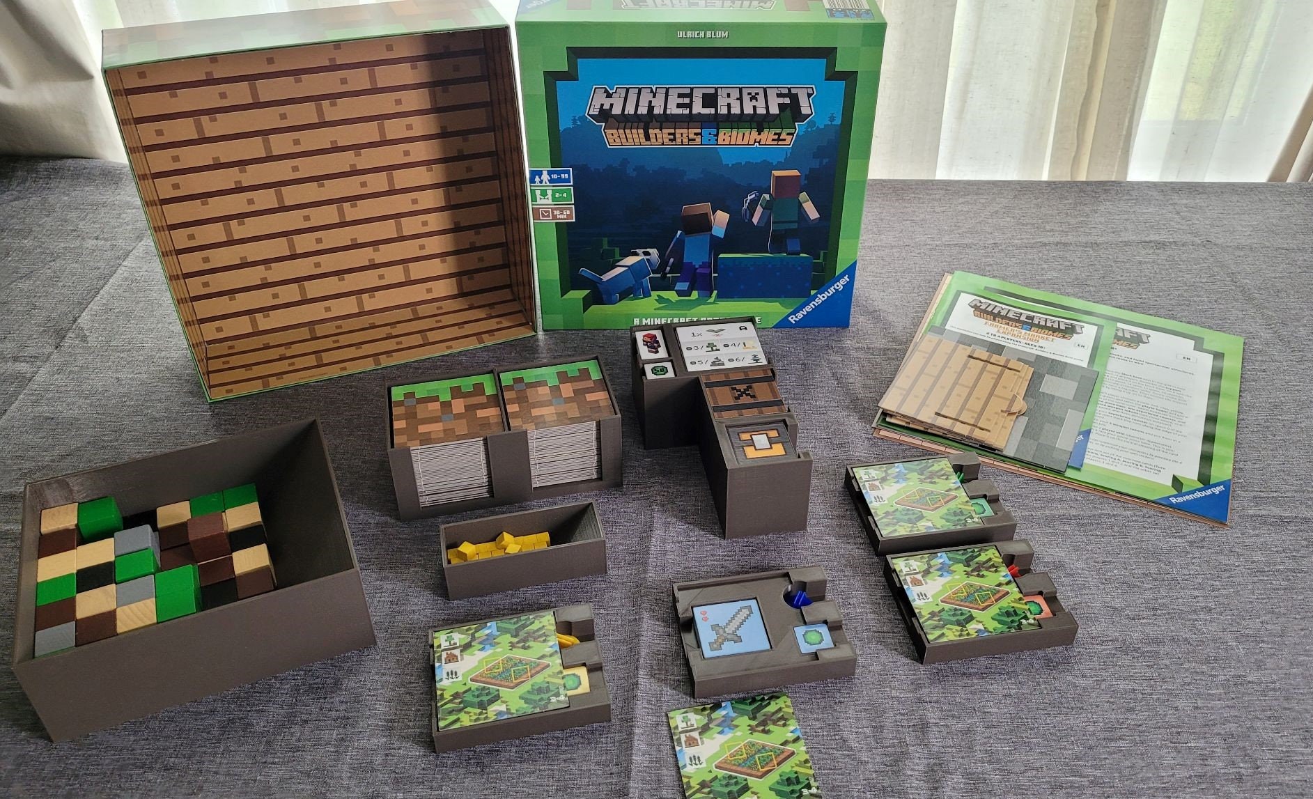 Minecraft: Builders & Biomes Brings the Action to (Board Game) Life