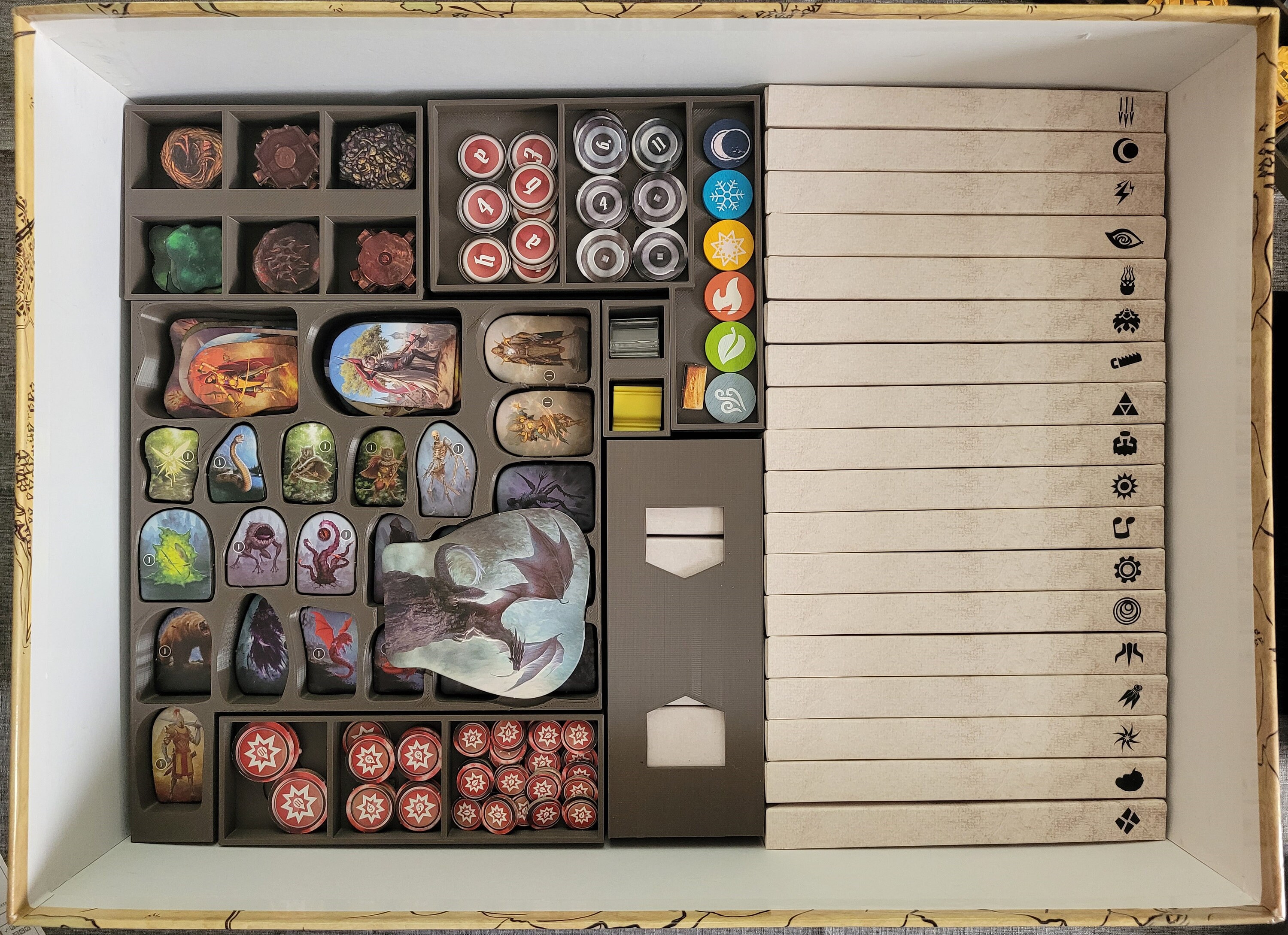 初版 Gloomhaven & Forgotten Circles インサートオーガナイザー