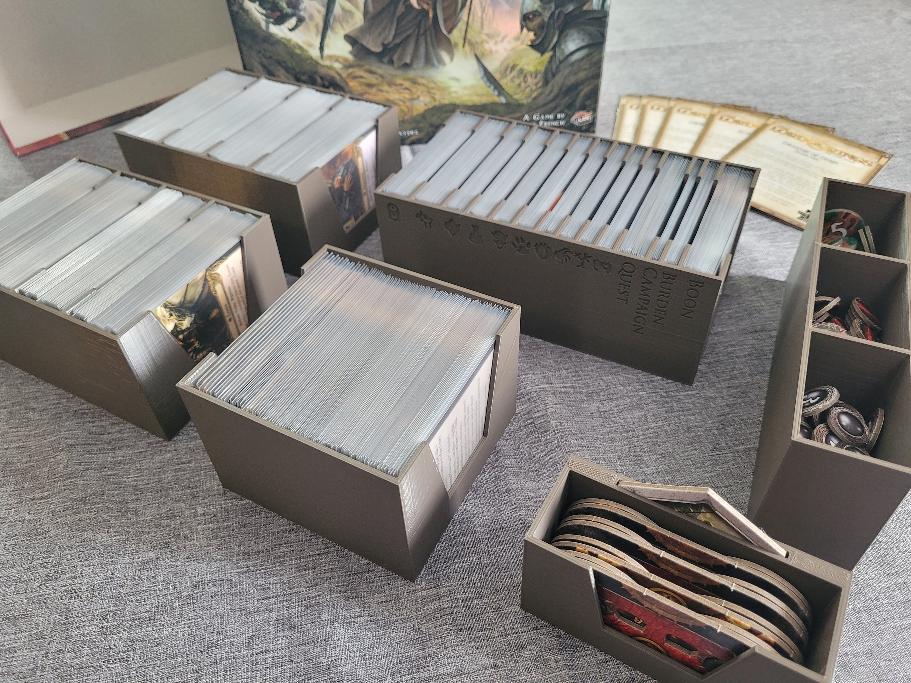 LOTR LCG - Cycle Shadows Of Mirkwood Complet + Decks Cauchemar