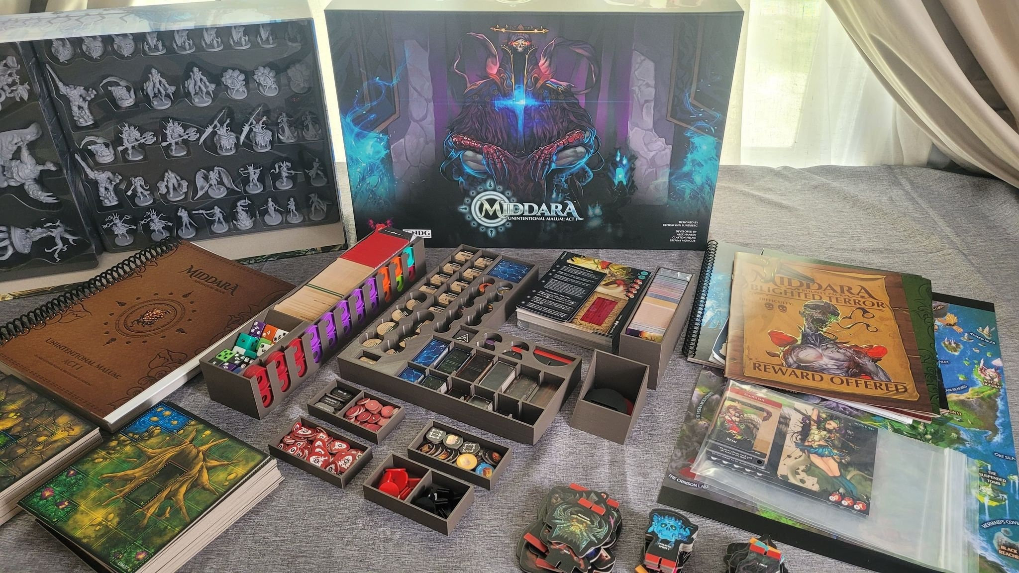 Middara Unintentional Malum Act 1 Insert Organizer - Etsy