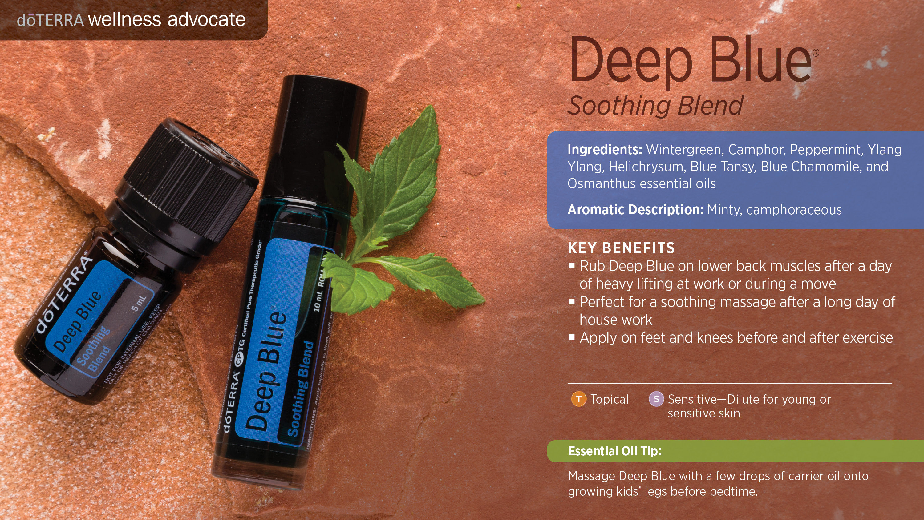 Deep Blue Doterra - Etsy