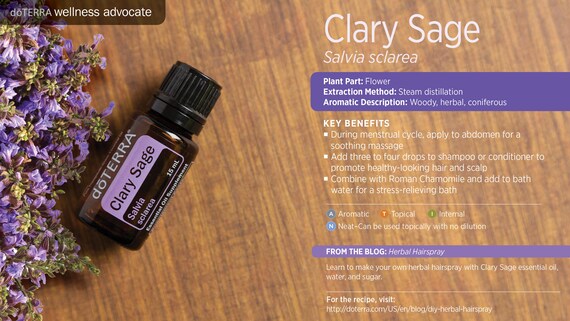 dōTERRA Clary Sage + Lavander 15ml dōTERRA Clary Sage + Lavander