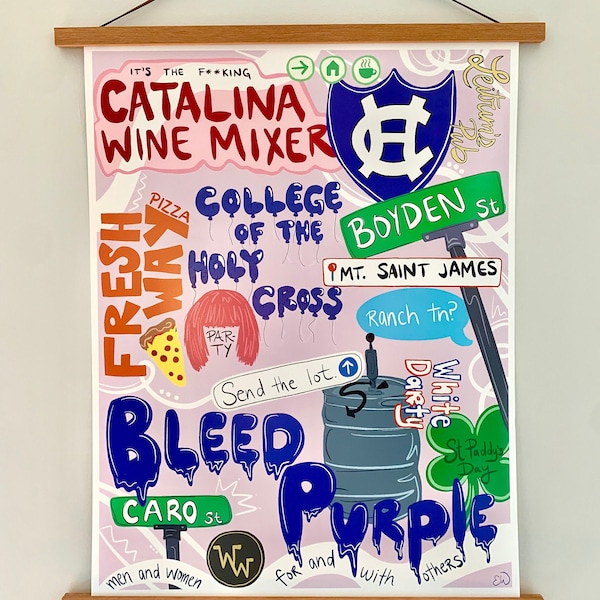 College of the Holy Cross Poster