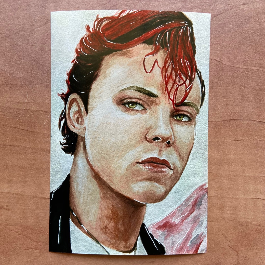 Ashton Irwin Watercolor Art Print Etsy