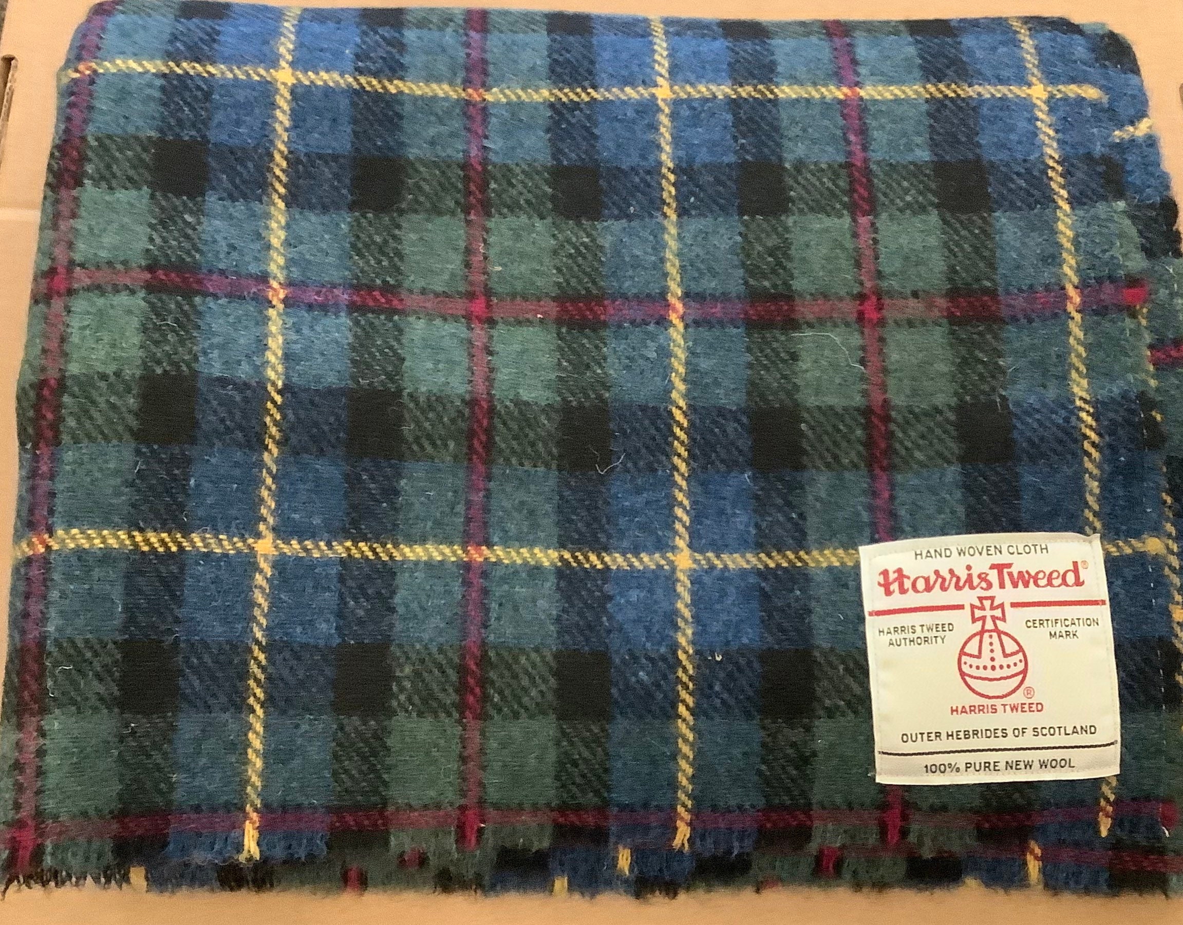 Large Harris Tweed Blanket Etsy