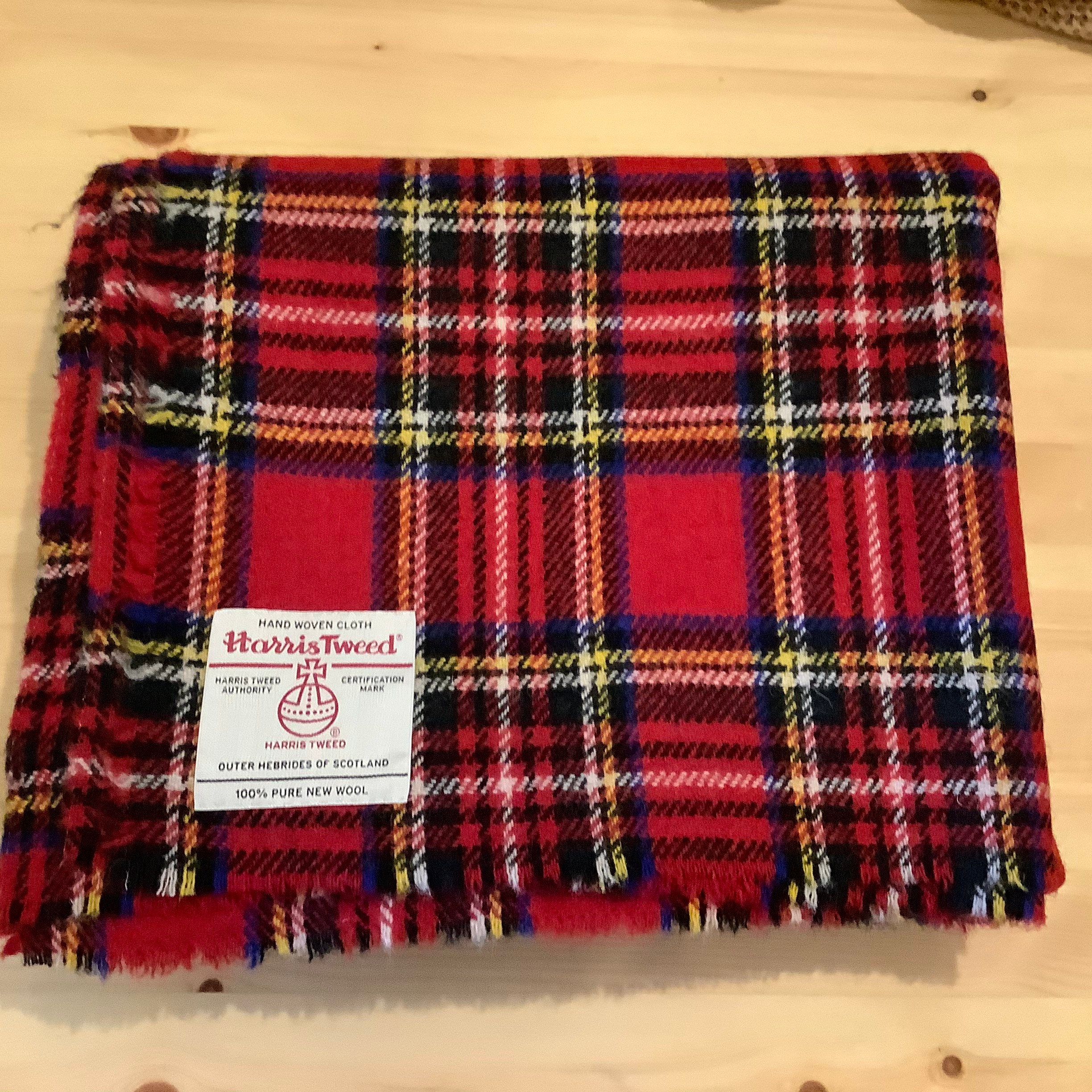Large Harris Tweed Blanket Etsy