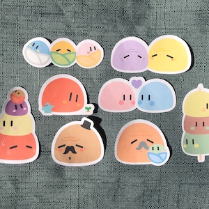 Dango Stickers | 8 Pack | StinkoStudio