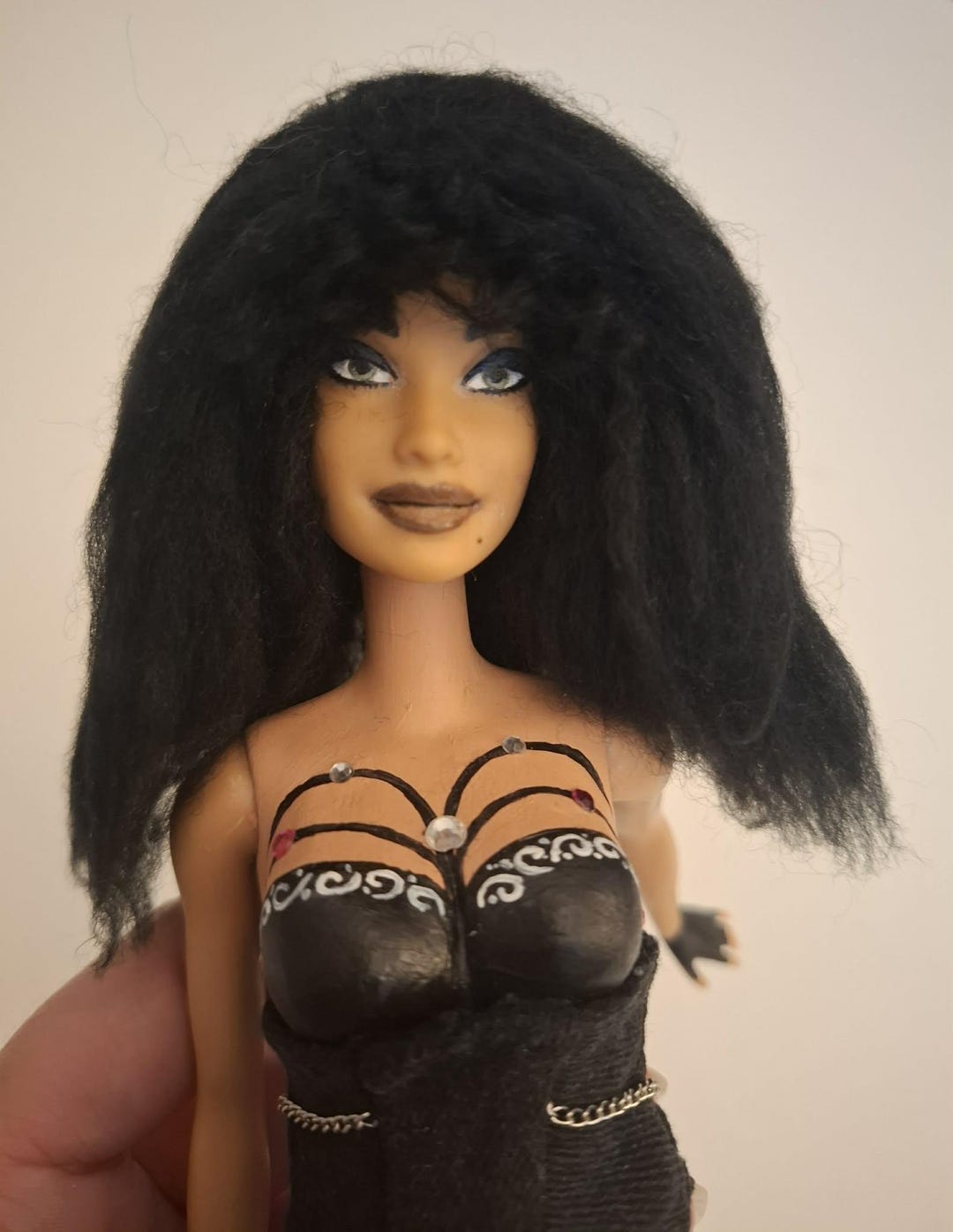 One-of-a-kind Custom Barbie, Hand-painted, Unique Collector's Item - Etsy
