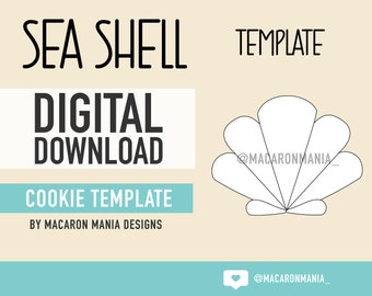 Macaron Template Etsy