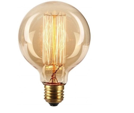 Ampoule vintage bulb Edison E14 C35 incandescente