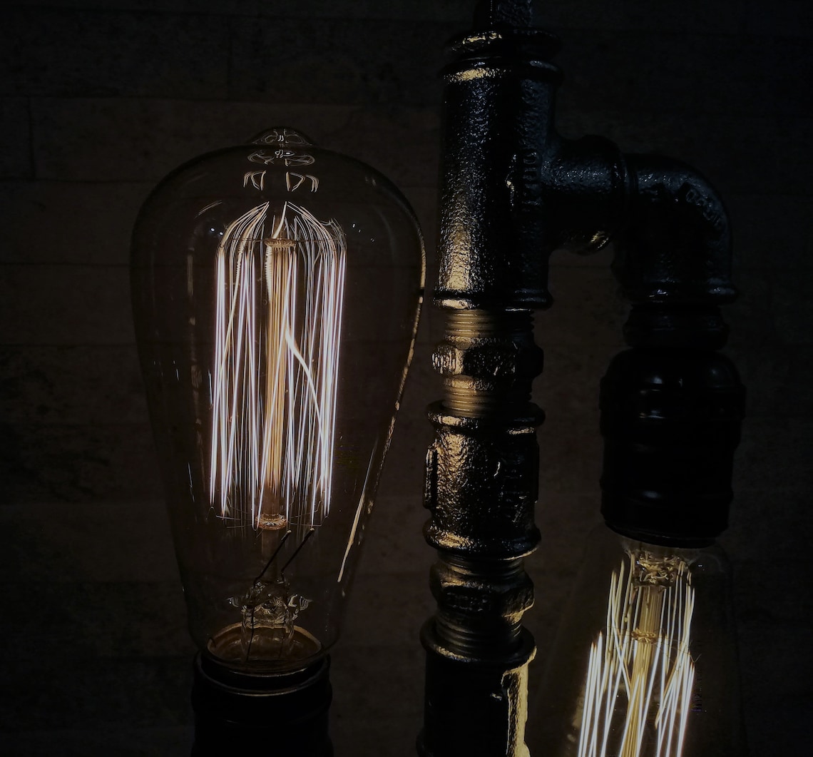 Lampe rétro Edison Lampe vintage Rustic Home Decor Lampe de Etsy France
