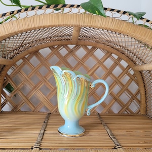 Art Deco Royal Art Pottery England Jug (blue)