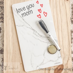 Magnetic Dry Erase Board Framless