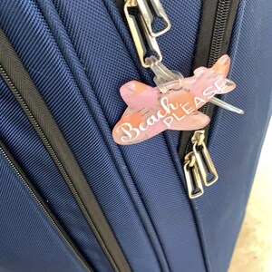 Luggage Tags, Luggage Tag Personalized, Wedding Bridesmaid Luggage Tag, Travel Gift, Bag Tag, Mother&#39;s day,  Diaper Bag, Acrylic Luggage Tag