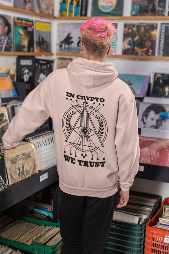In Crypto We Trust Hoodie – Blockchain Investor Hoodie Crypto Sweatshirt Gifts