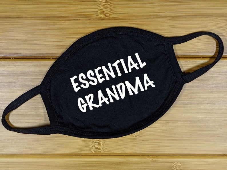 Grandma Mask Grandma Face Mask Washable Grandma Gift Essential Etsy