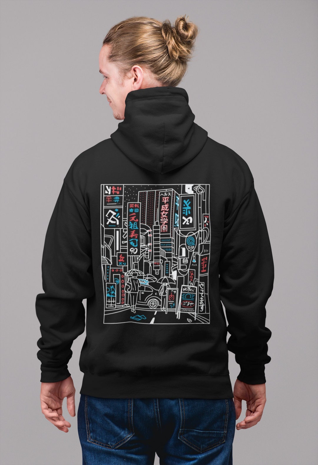 東京13零式 Hoodie Psycho卍 Blue 東京13零式 (トウキョウイチサンゼロシキ) の取り扱いがGEKIROCK