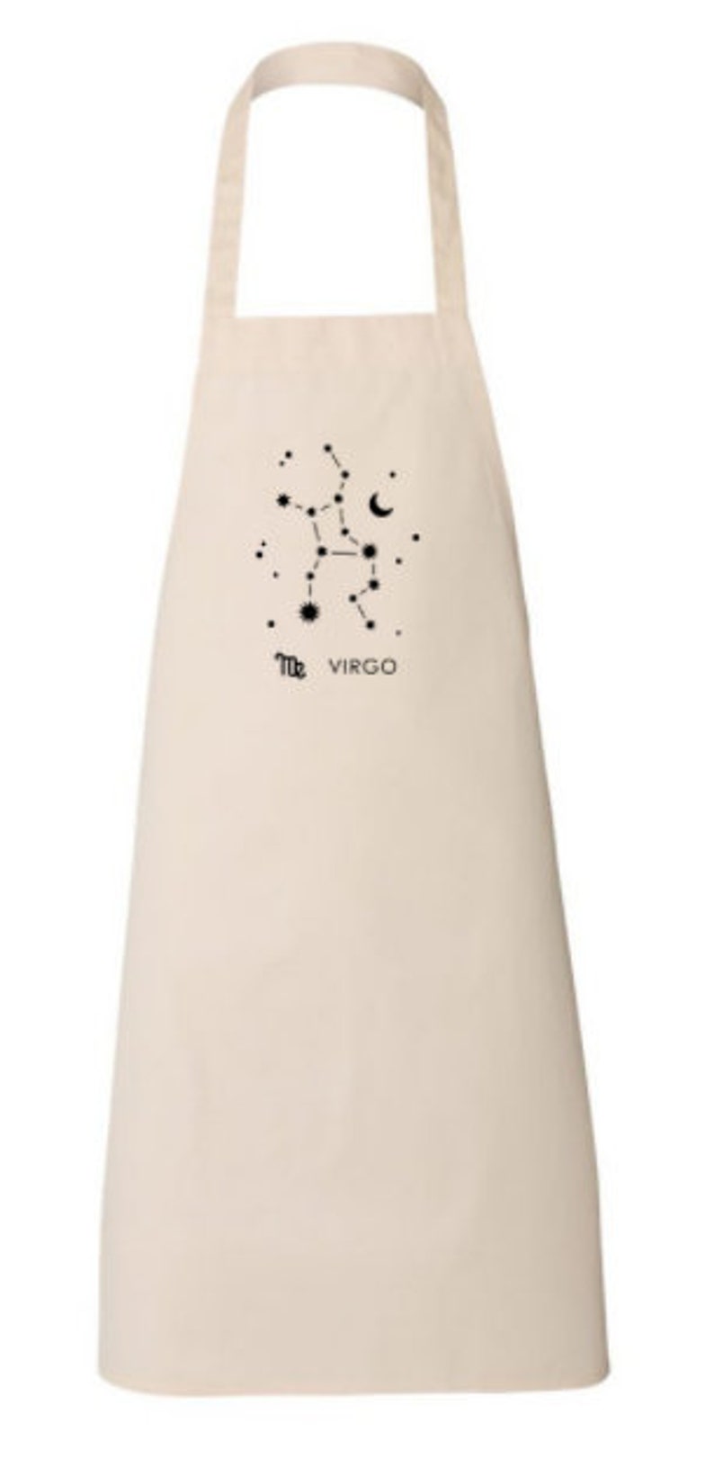 Virgo Gift, Virgo Zodiac Gift, Astrology Kitchen Apron, Zodiac Gift Virgo, Virgo Birthday Gift, Virgo Gift for Women Men, Custom Zodiac Gift Constellation