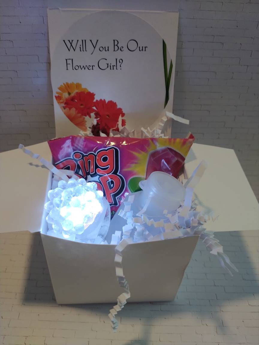 Flower girl proposal giftBe our flower girl proposal Etsy