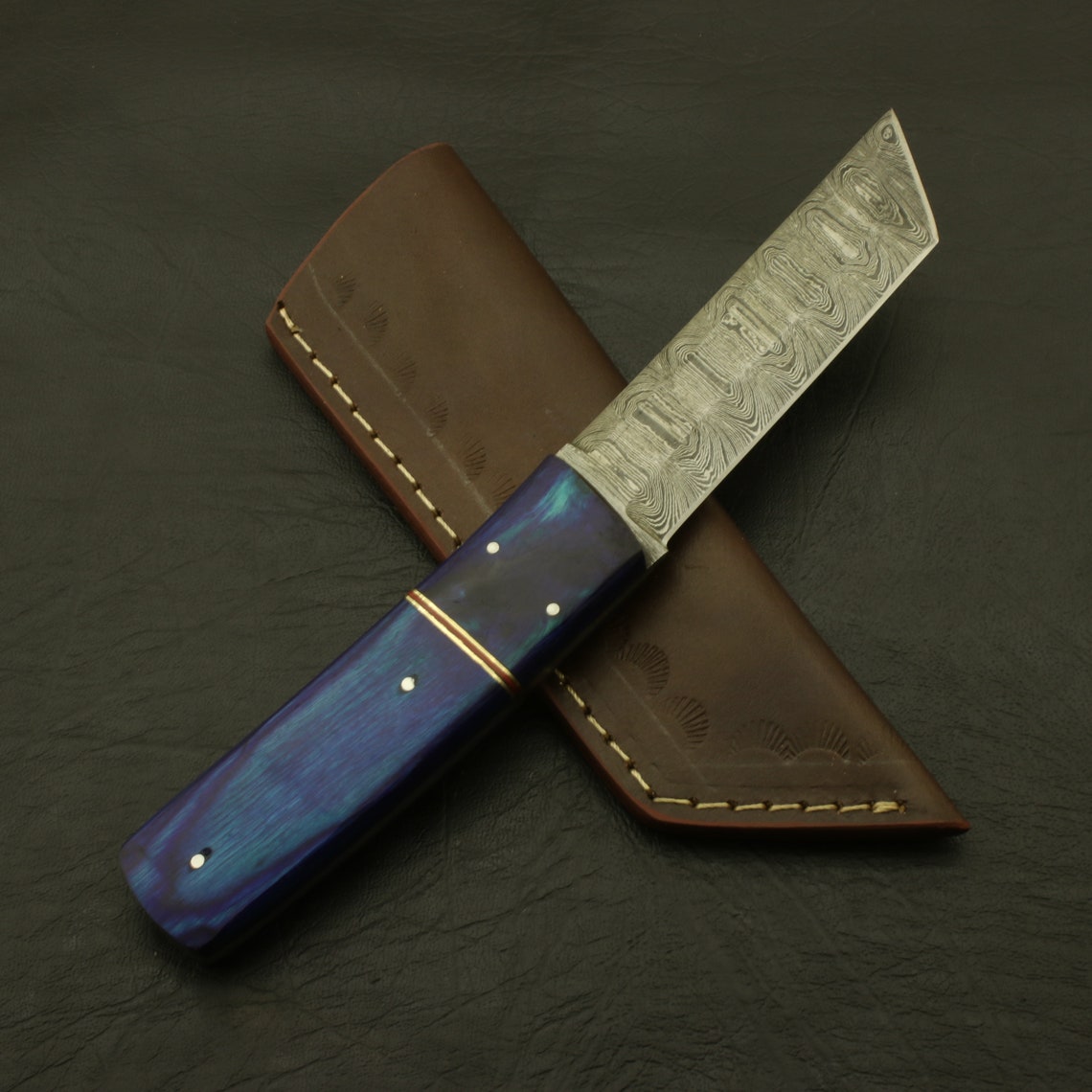 Premium Handmade Damascus Steel Tanto Knife for Hunting main image 1
