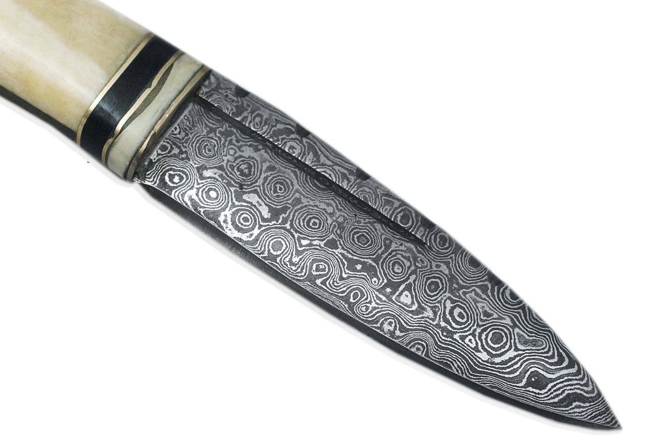Hermoso acero de Damasco hecho a mano 8 pulgadas celta Etsy
