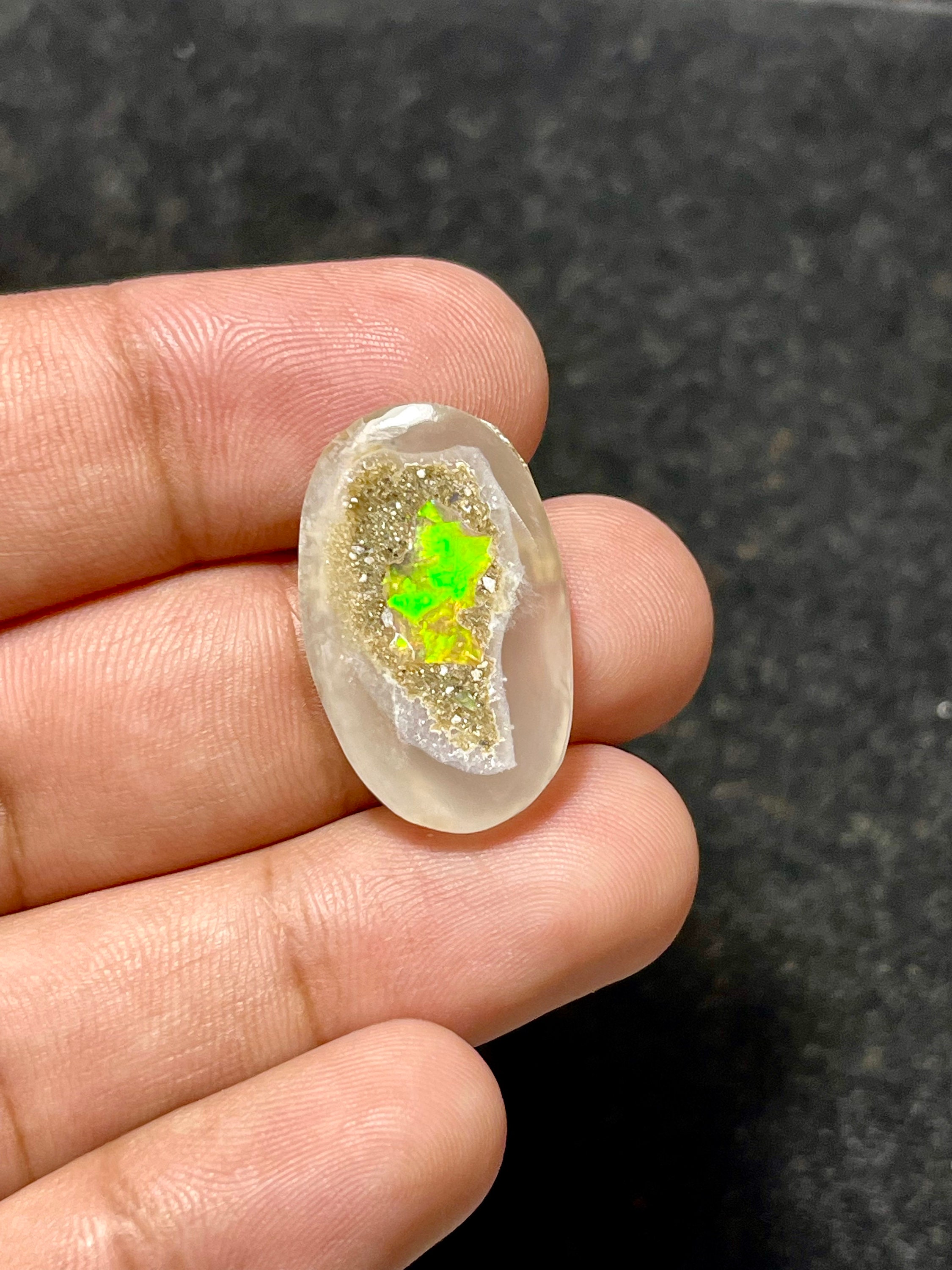 100% Natural Boulder Opal Cabochon Gemstone 
