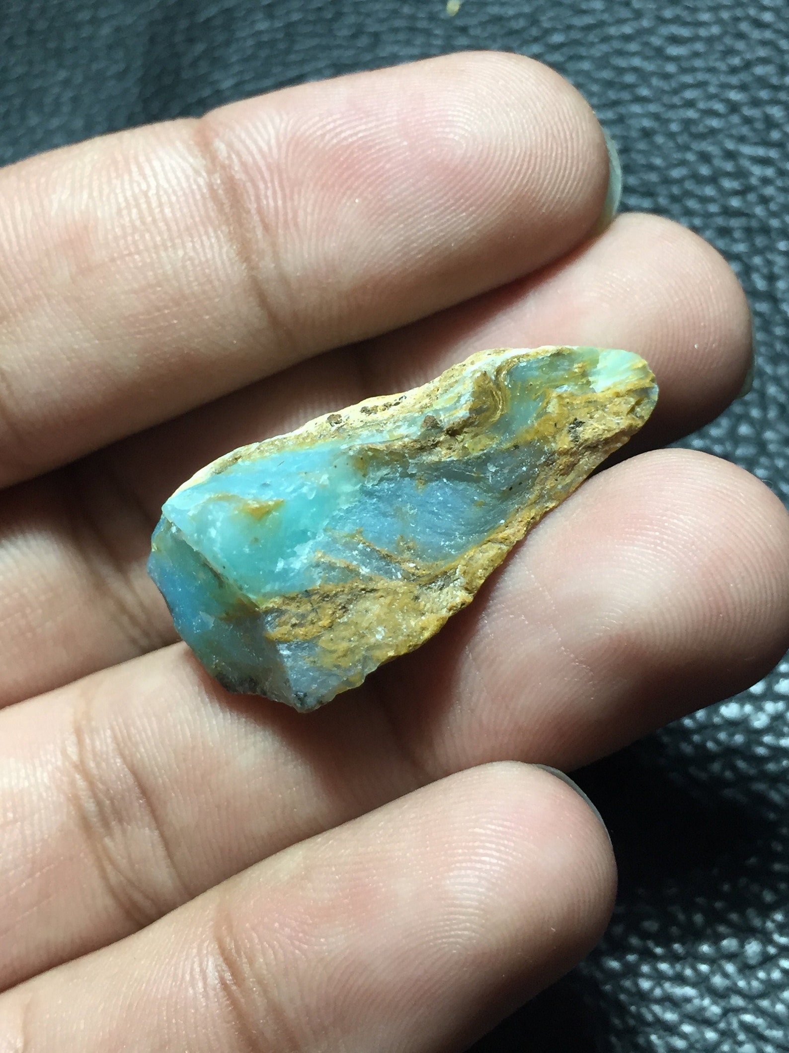 Peruvian Blue Opal rough Beautiful Sky Blue Rough Opal Andean Etsy