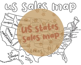 us map template etsy