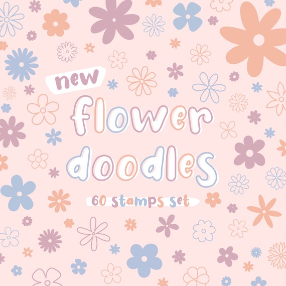 Doodle Flower Stamp