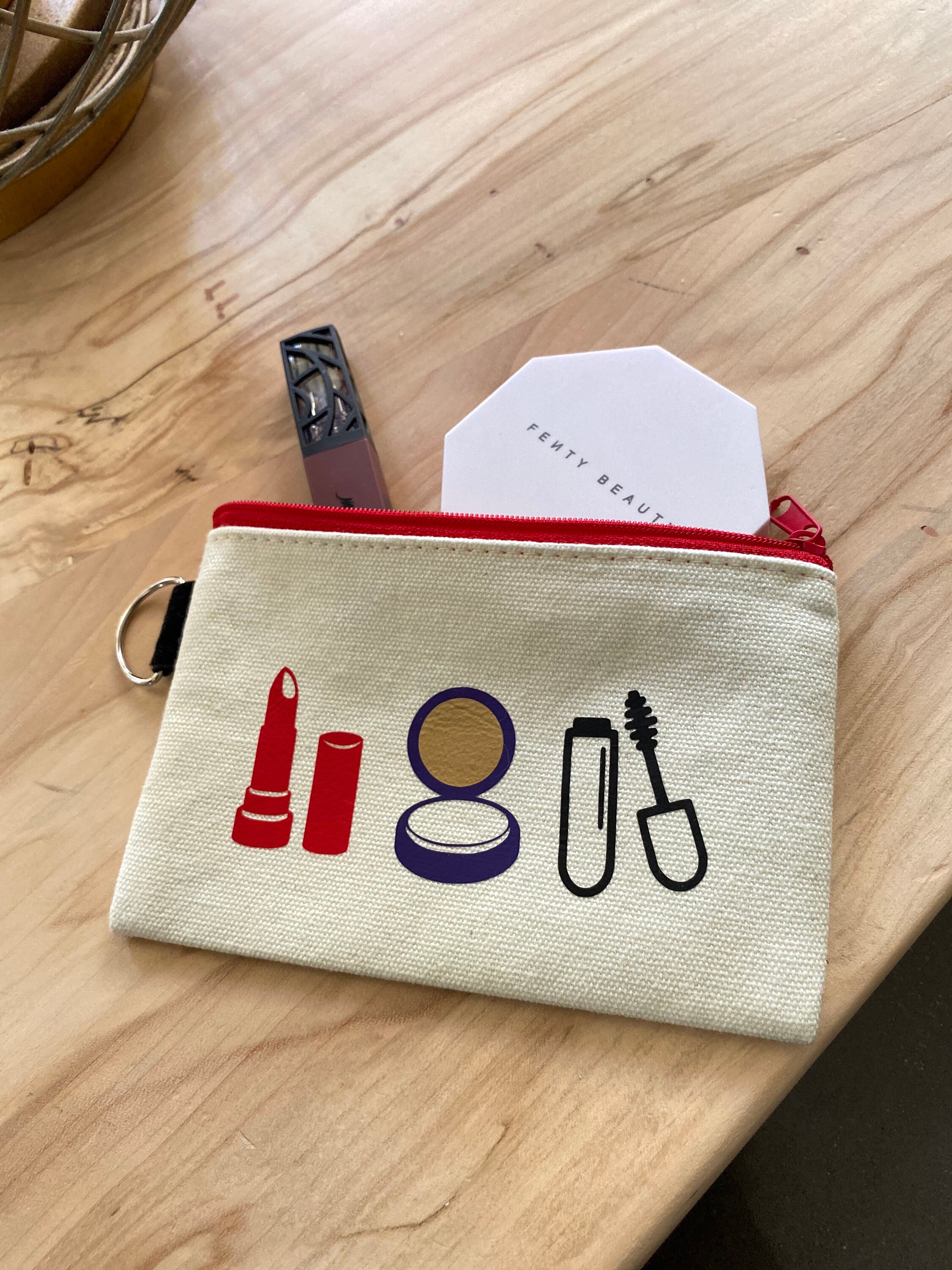 Cosmetic Bags Personalized Face Mask Bags /Pouches to Attach Etsy