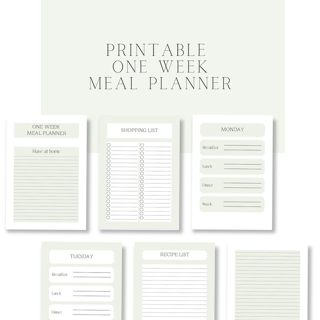 Digital One Week Meal Planner All In One Meal Planner Meal Prepper digital-one-week-meal-planner-all-in-one-meal-planner-meal-prepper