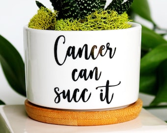 Cancer Can Succ It™ | cancer survivor gift | cancer can succ it | cancer can suck it | cancer free | cancer warrior | chemo gift | chemother