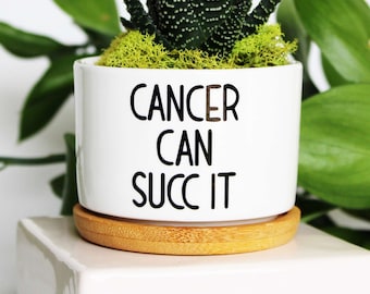 Cancer Can Succ It ™ | cancer survivor gift | cancer sucks | cancer bell | cancer free gift  | colon cancer | end of chemo gift | remission