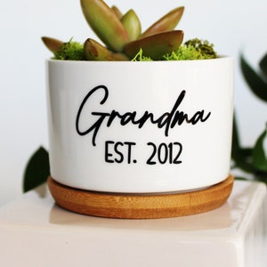 Grandma Est Year, gift for grandma, grandma gift, mothers day grandma, mothers day for grandma